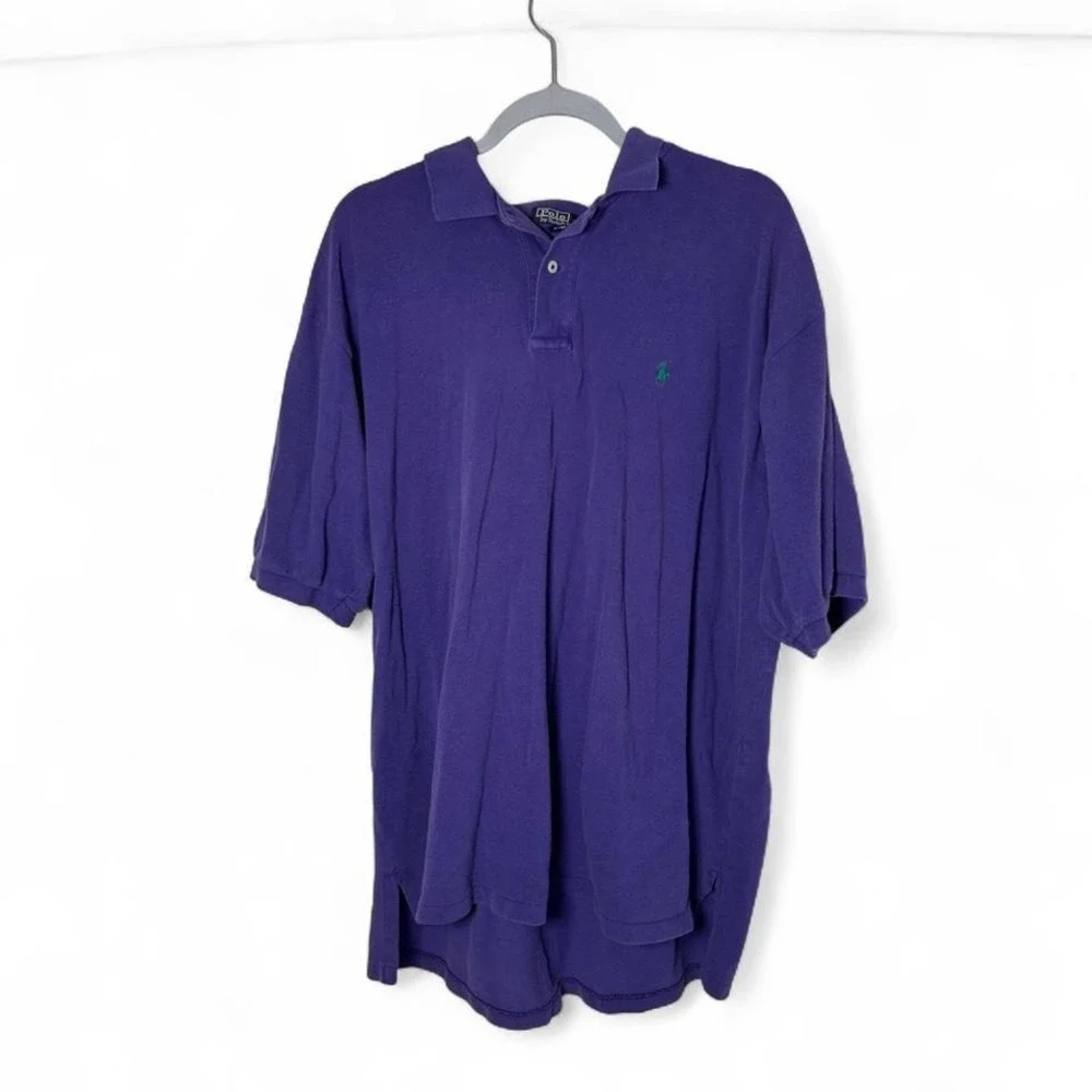 Polo Ralph Lauren purple polo shirt Size XXL #preppy #classic